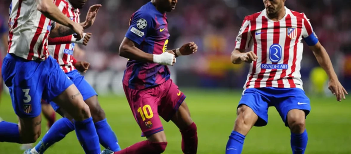 Barcelona 2-1 Yendi Ama Atletico Madrid Yarı Finale Çıktı
