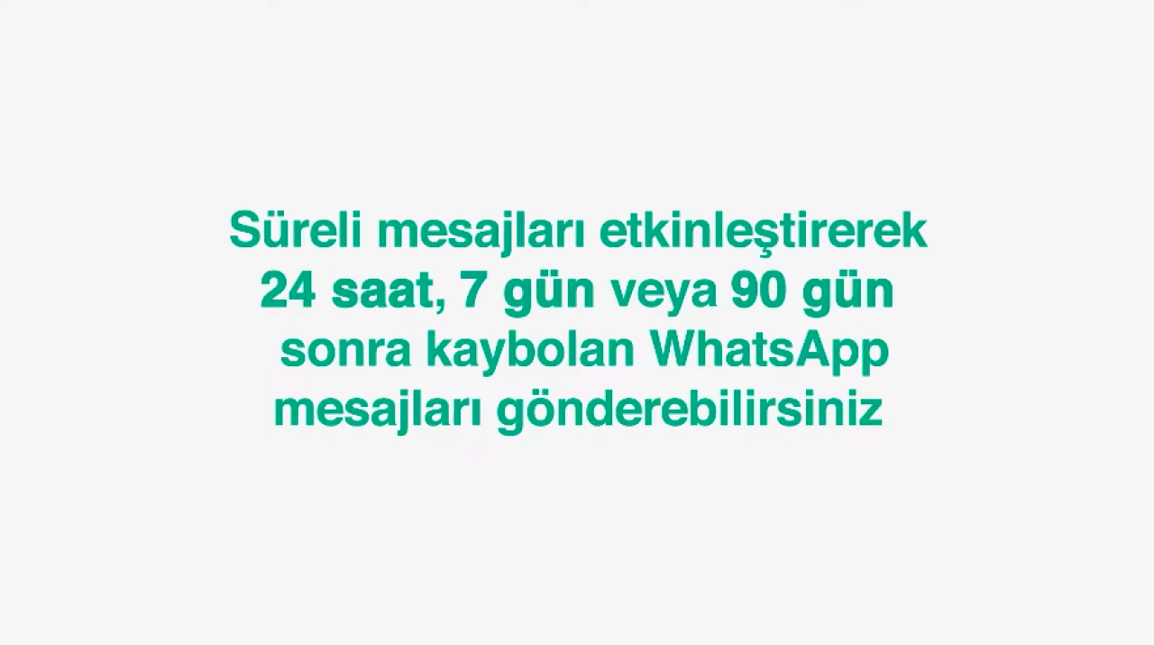 WhatsApp yeni özelliğini duyurdu! Süreli mesajlar nedir, nasıl kullanılır? 4