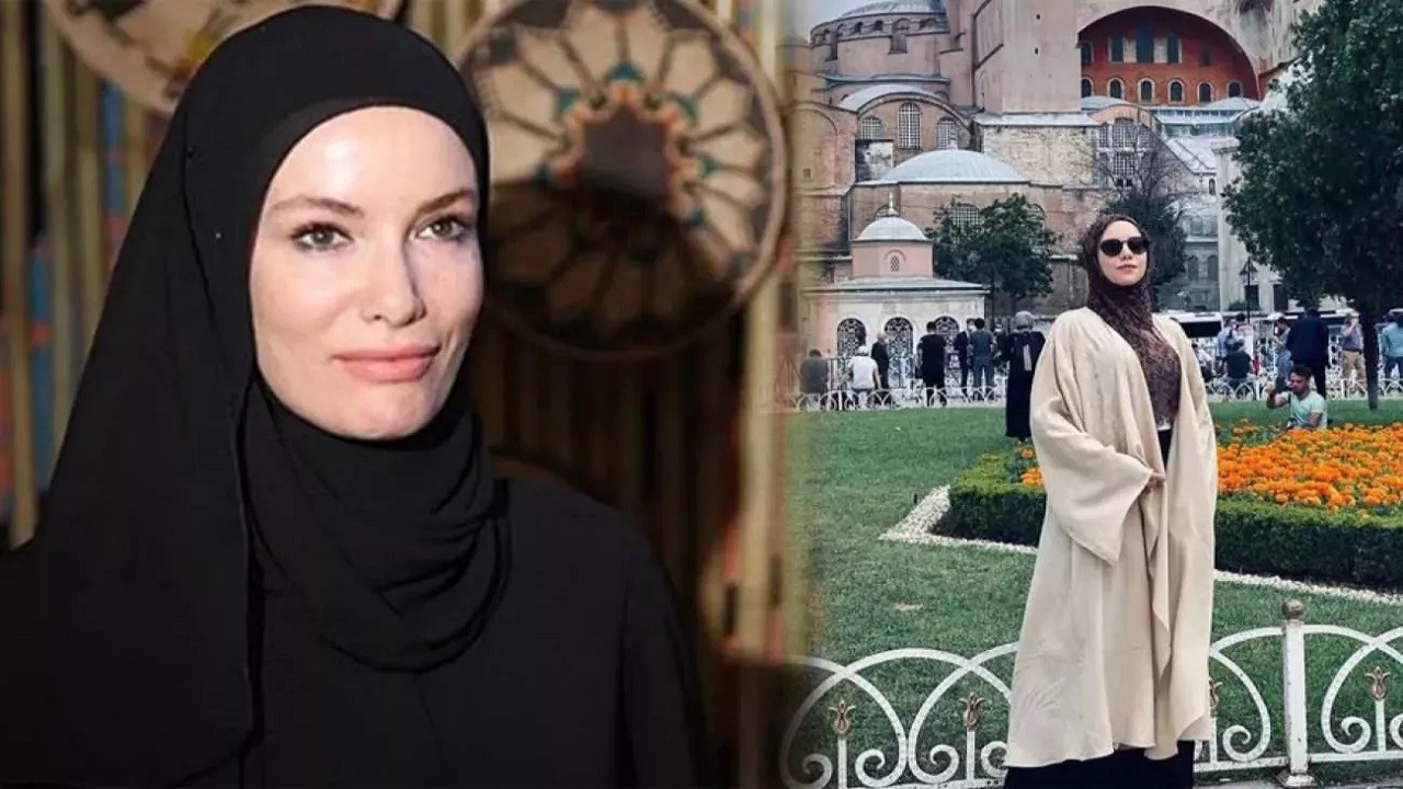 Meltem Özçelik,  ablası Gamze Özçelik'in yolunda! Oyunculuğu bıraktı,  tesettüre girdi! Meltem Özçelik'in yeni fotoğrafları