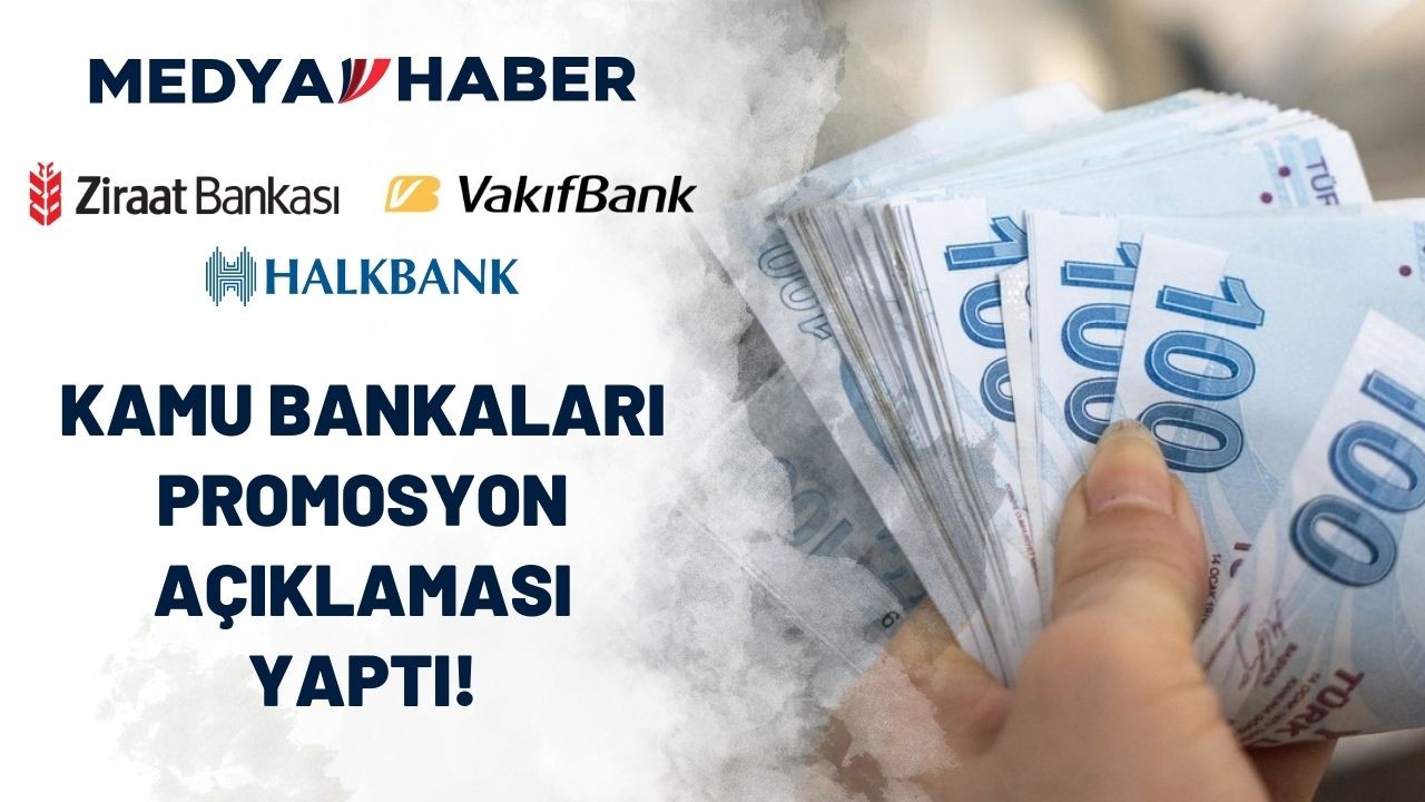 Devlet bankalarından şaşmayanlar dikkat: Ziraat Halkbank Vakıfbank Kasım ayı promosyon tutarları!
