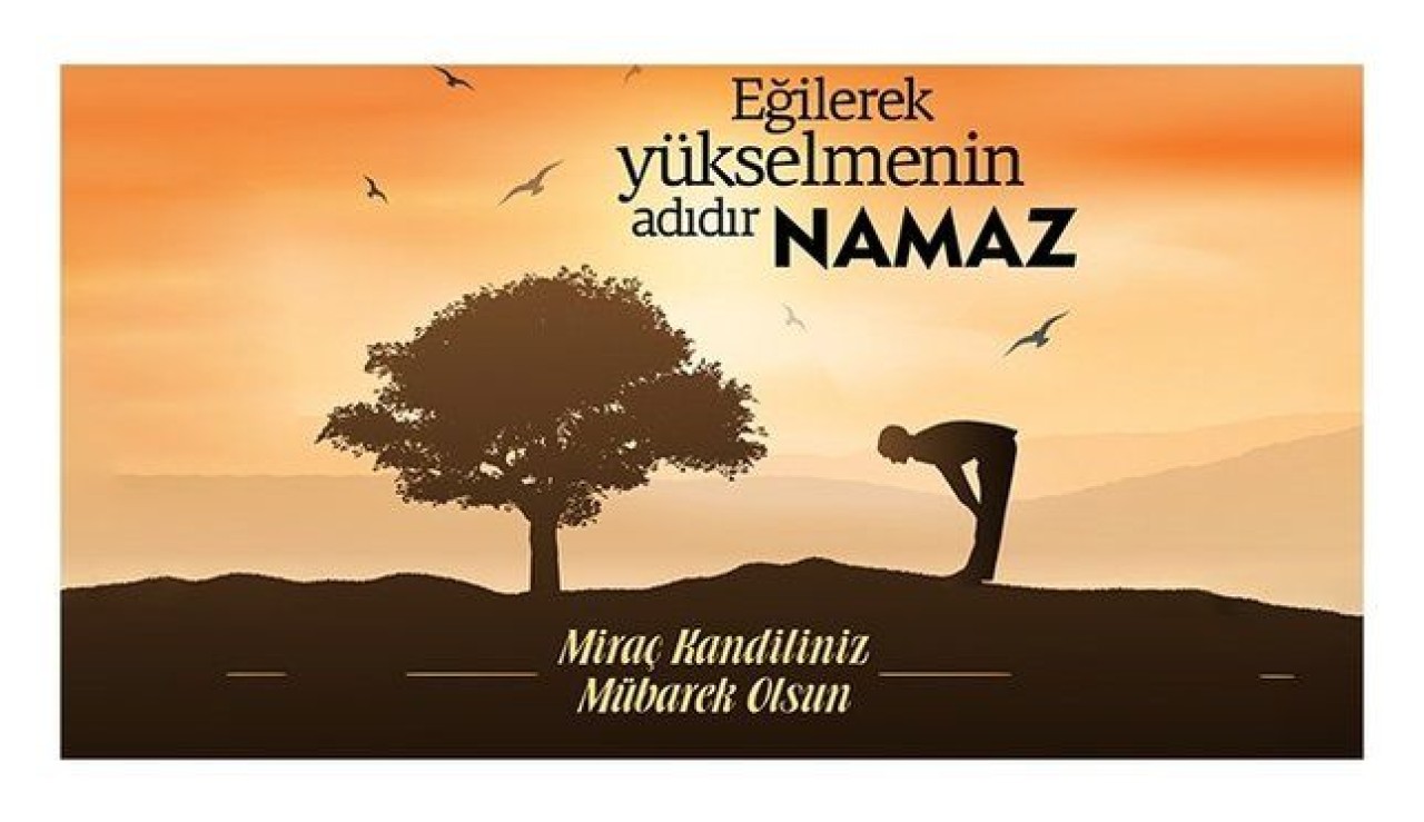 En özel Miraç Kandili mesajları! En güzel resimli Miraç Kandili kandil mesajları 6