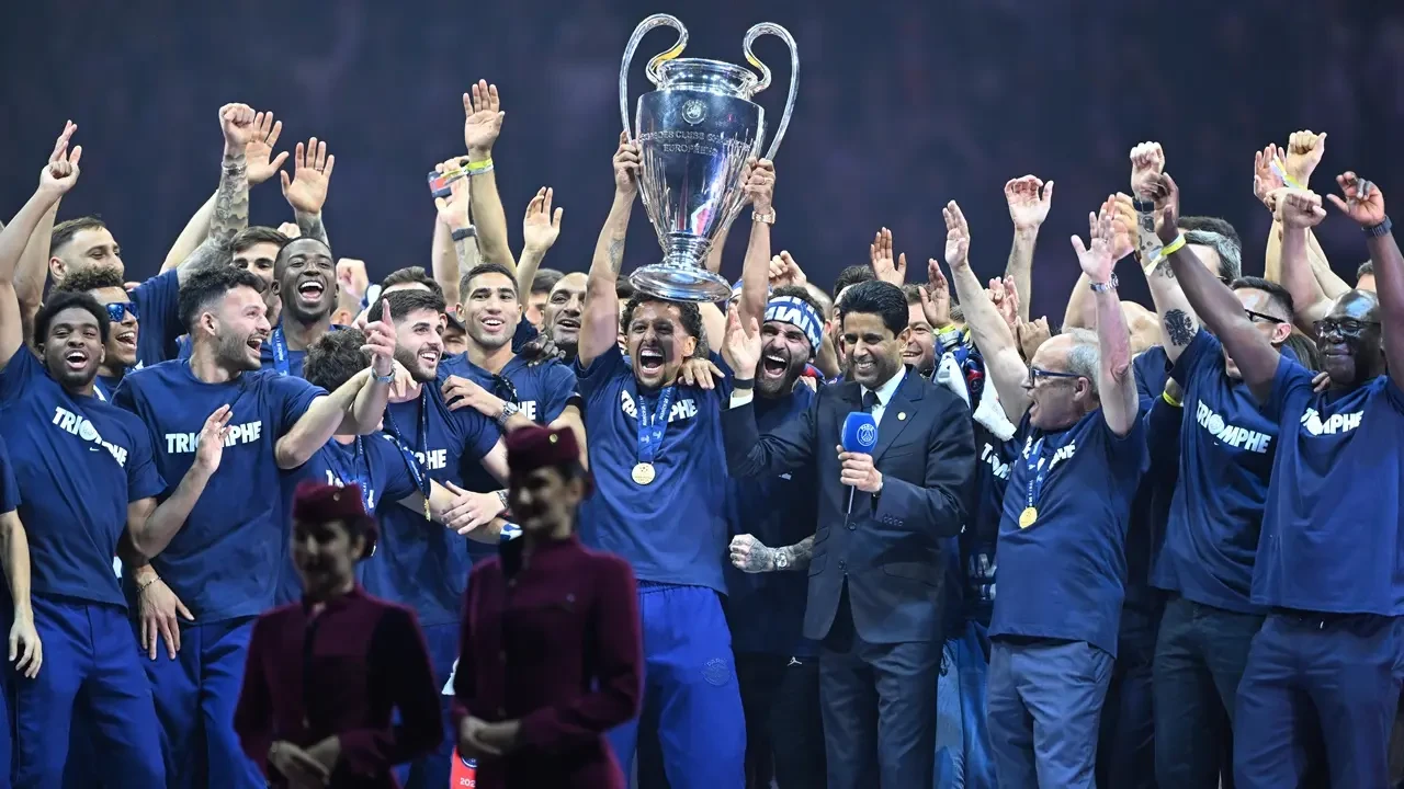 PSG, Şampiyonlar Ligi Zaferini Paris’te Kutladı 2