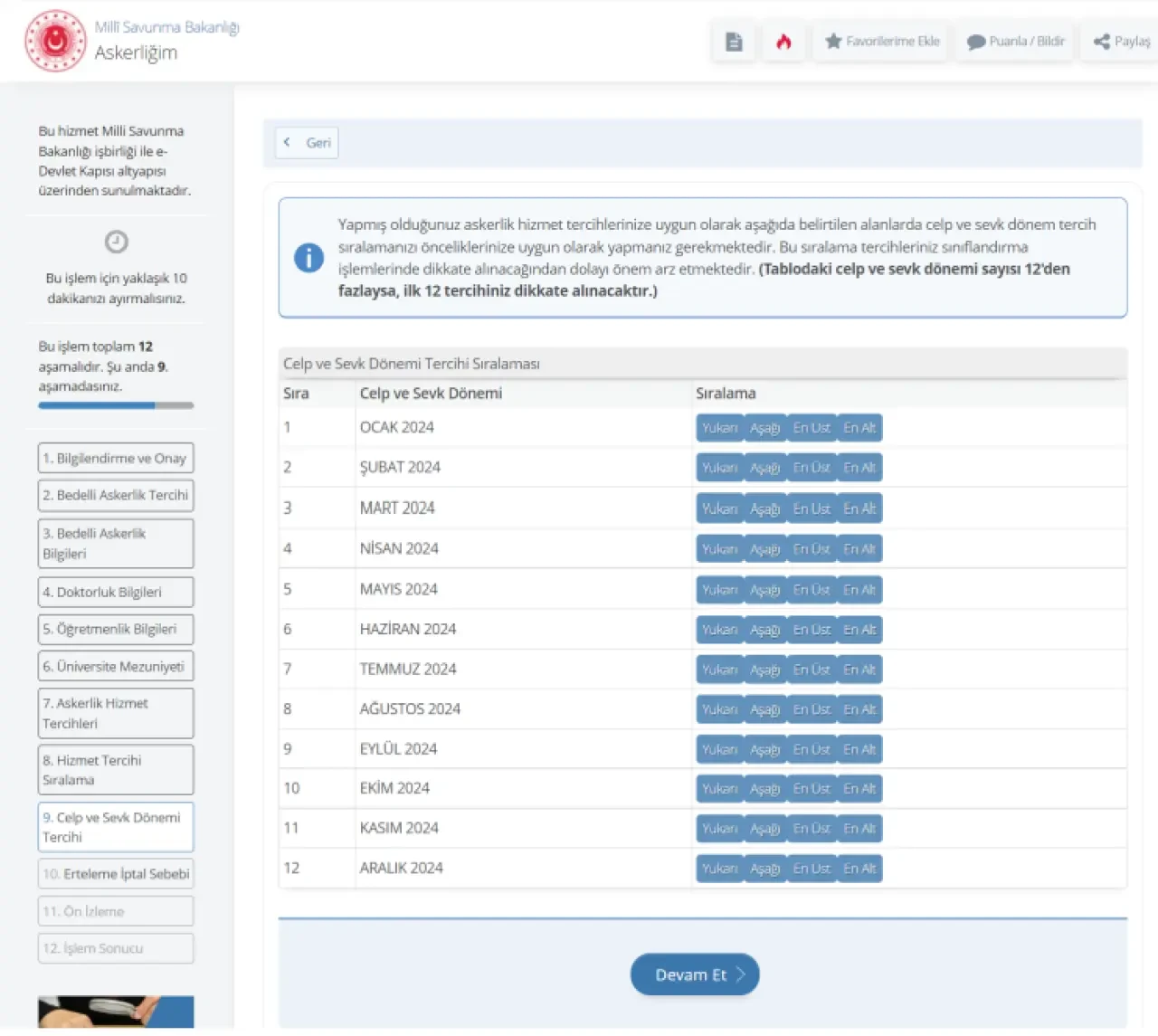 e-Devlet'te Askerlik Başvurusu Nasıl Yapılır? Adım Adım Rehber 8