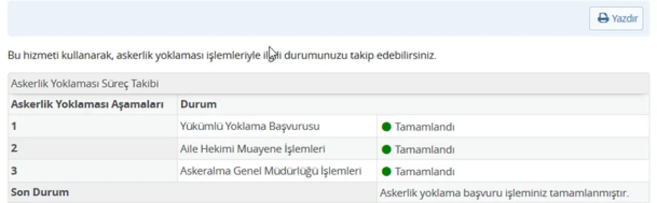 e-Devlet'te Askerlik Başvurusu Nasıl Yapılır? Adım Adım Rehber 6