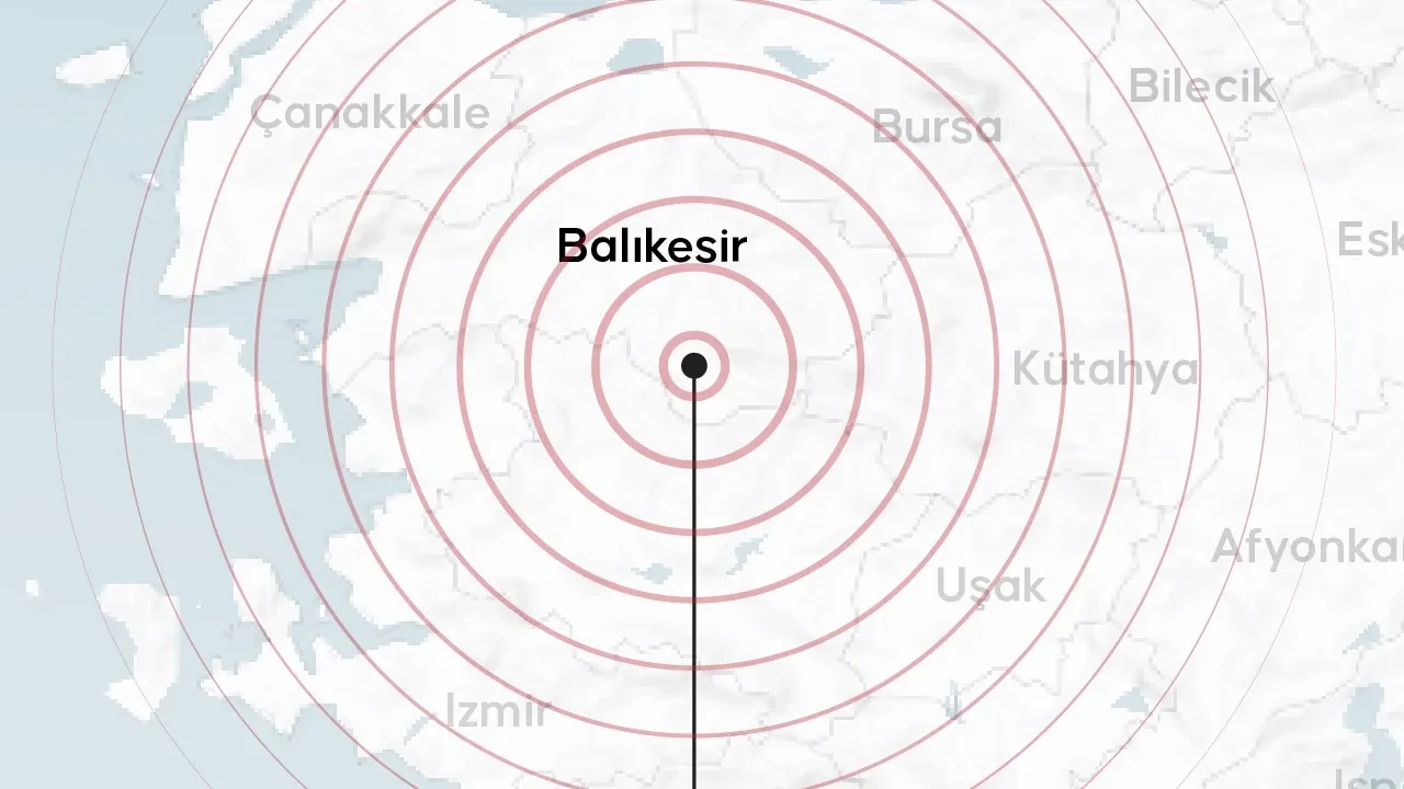 AFAD Son Depremler: Balıkesir'de Deprem İstanbul ve Çevre İllerden de Hissedildi