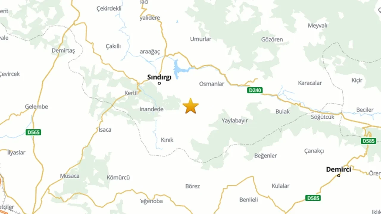 Balıkesir Sındırgı'da 4.1 Büyüklüğünde Yeni Bir Deprem Daha