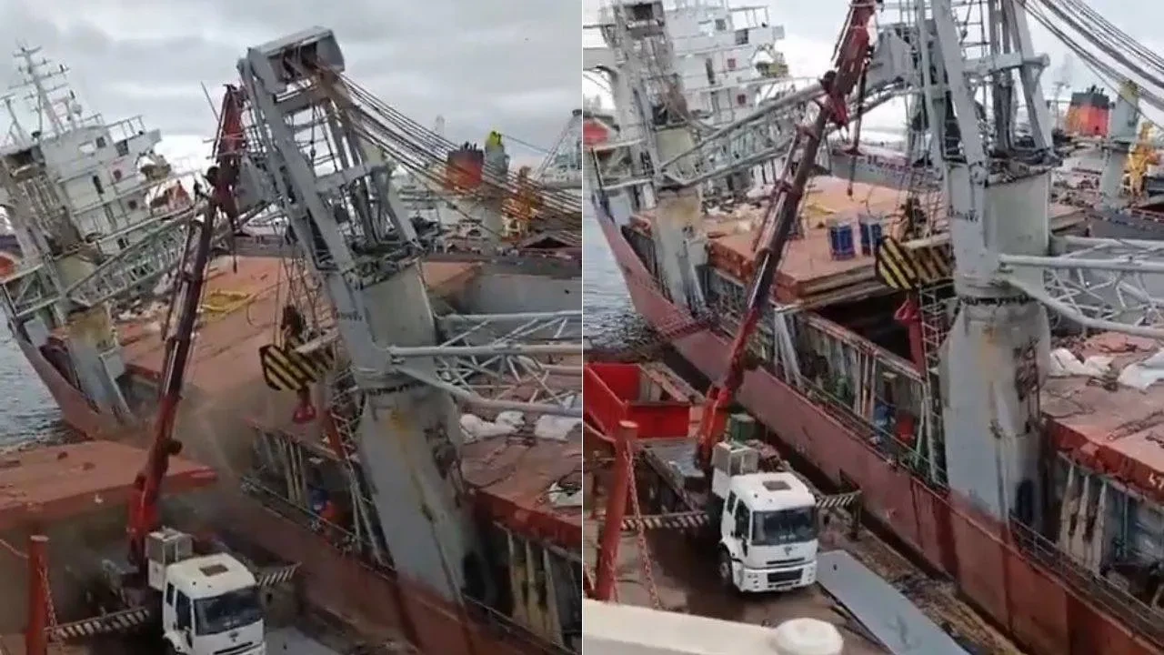 Tuzla Tersaneleri'nde Facia: Gemi Yan Yattı, 1 İşçi Hayatını Kaybetti