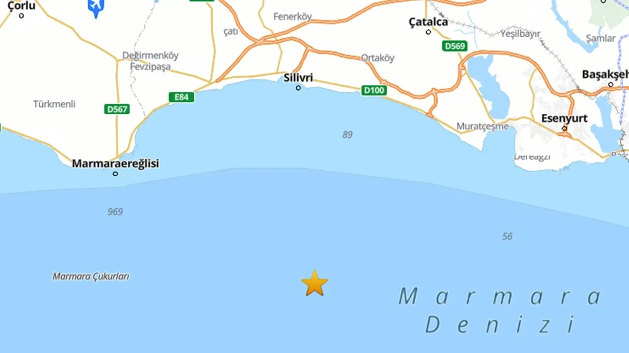 Marmara’da Deprem: İstanbul 3.6 Büyüklüğünde Sarsıldı (AFAD Son Depremler)