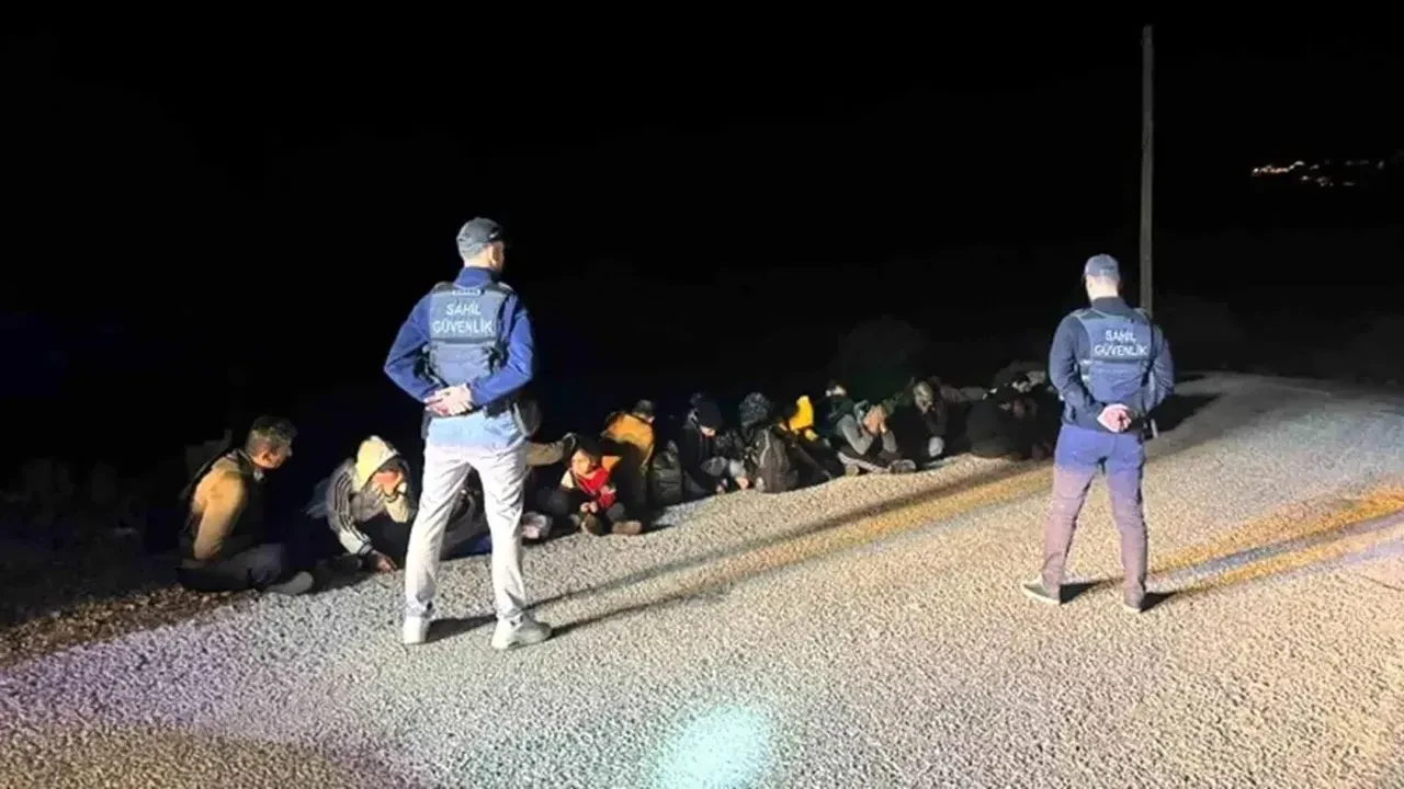 Muğla Fethiye’de 40 Düzensiz Göçmen Yakalandı