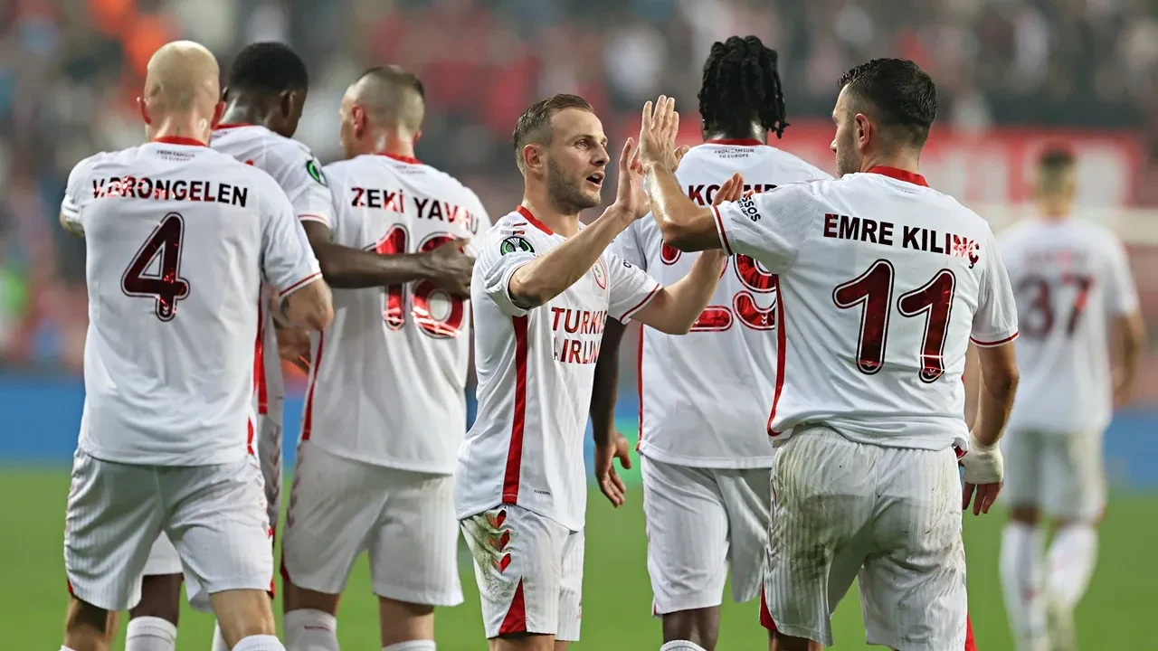 Samsunspor Konferans Ligi'nde 3'te 3 Yaptı