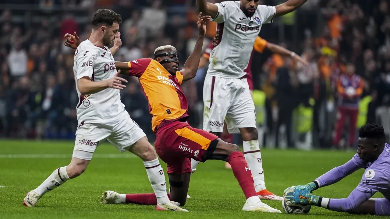 Derbide Puanlar Paylaşıldı: Galatasaray - Trabzonspor Maçında Gol Sesi Çıkmadı