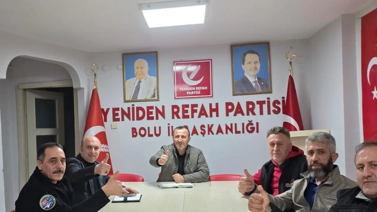 YRP Bolu İl Başkanı Saadettin Baskın: “Yönetim Kurulu Kararlarımız Şehrimize Hayırlı Olsun”
