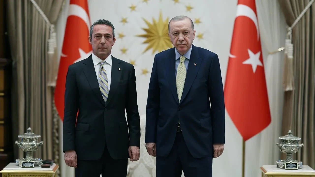 Cumhurbaşkanı Erdoğan ve Bakan Murat Kurum, Ali Koç’u Kabul Etti