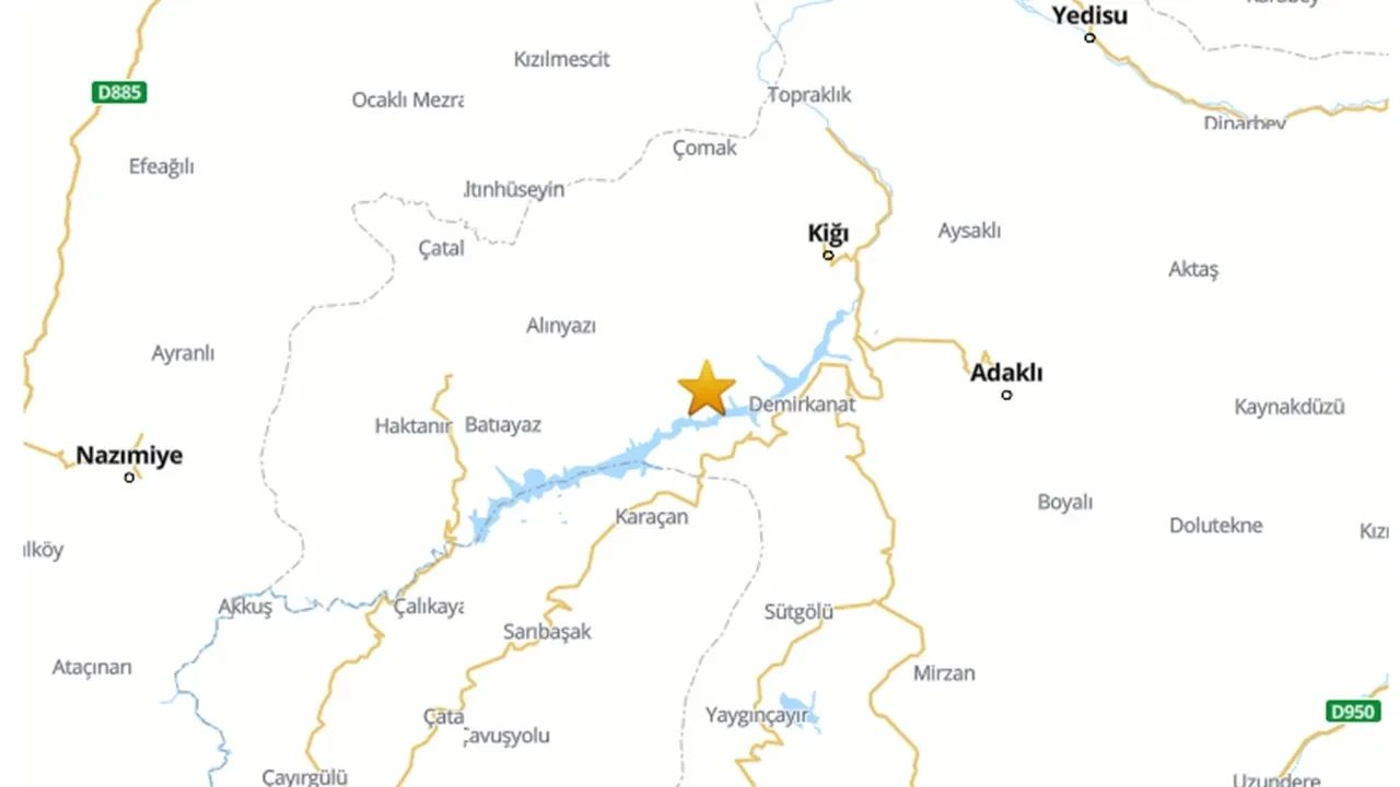 Bingöl’de Panikleten Deprem… Merkez Üssü Kiğı Oldu