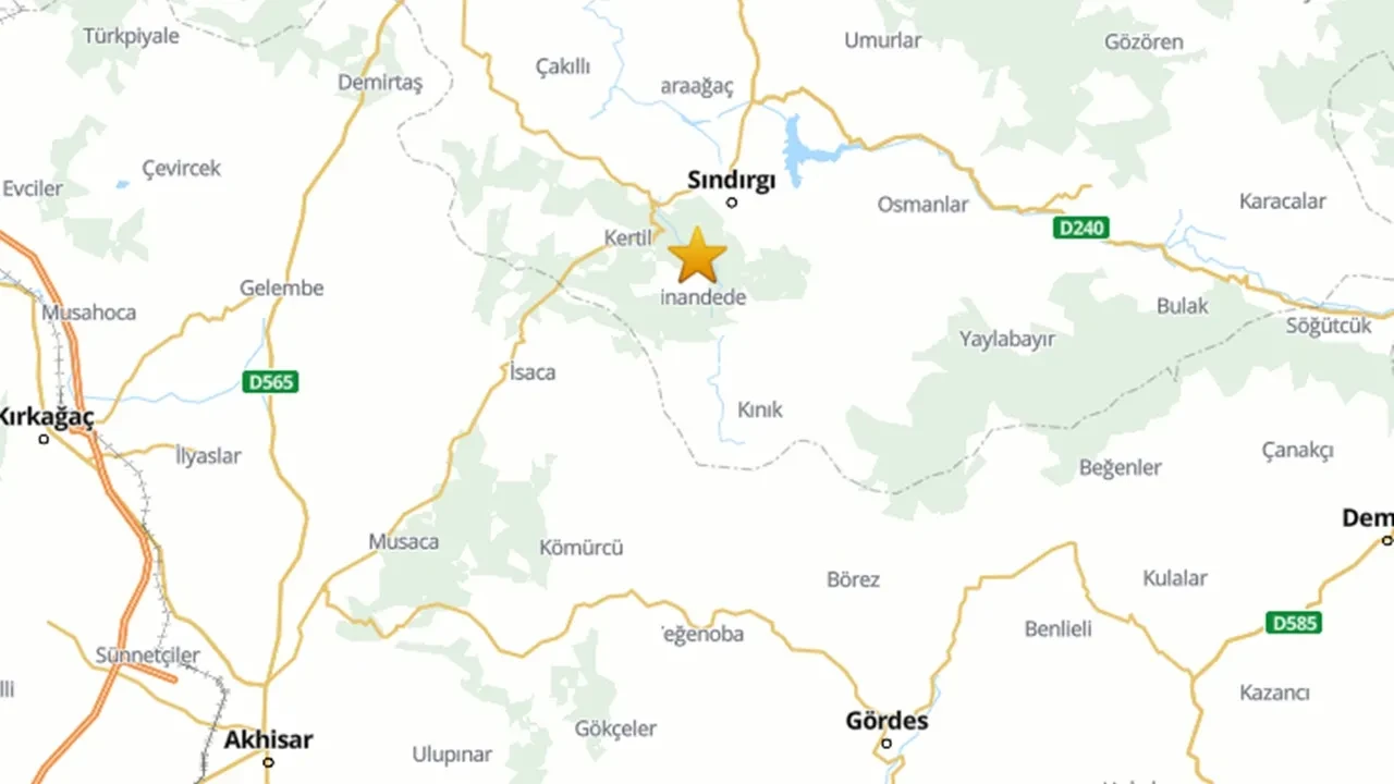 AFAD Son Depremler: Balıkesir Sındırgı’da 4.8, 4.2, 4.3 Büyüklüğüne 3 Ayrı Deprem