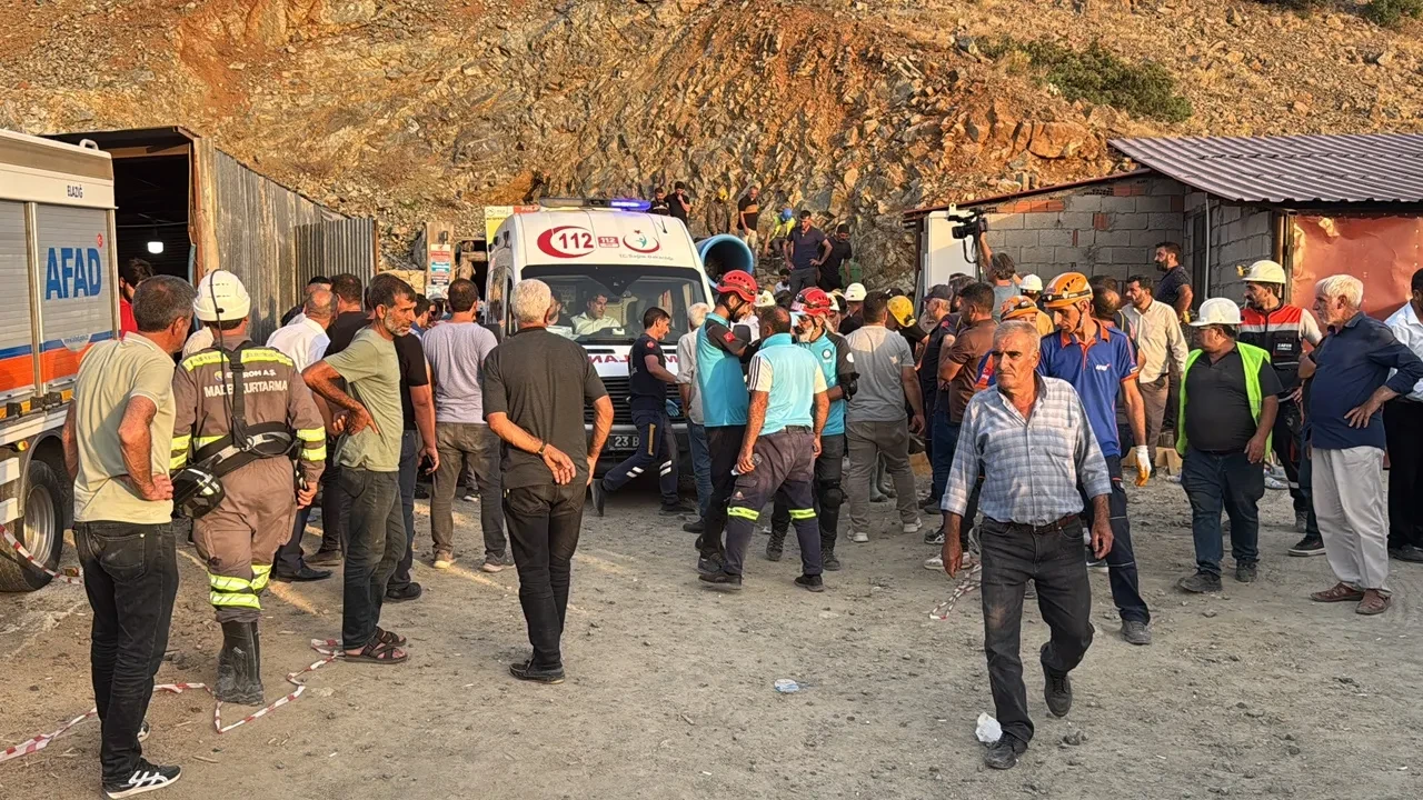 Elazığ Palu’daki Maden Göçüğünden Acı Haber: 1 İşçi Hayatını Kaybetti