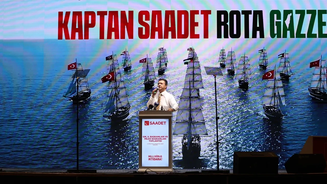 Saadet Partisi Genel Başkanı Mahmut Arıkan Açıkladı: Gazze'ye Gemiler Göndereceğiz
