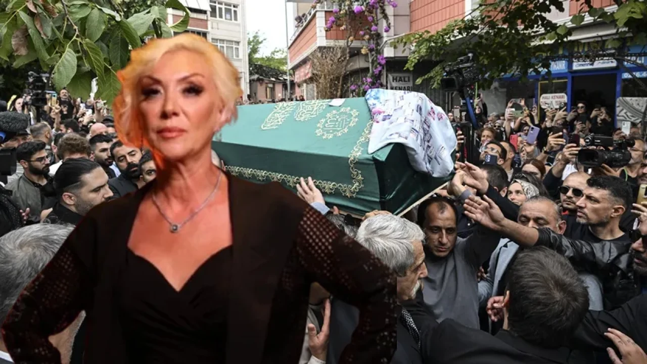 Şarkıcı Güllü Sevenlerinin Omzunda Son Yolculuğuna Uğurlandı: Kızı Fenalık Geçirdi