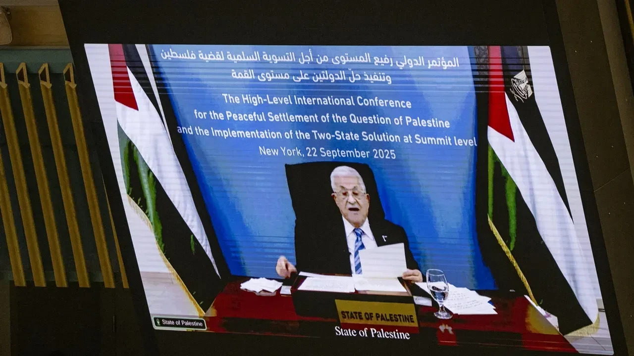 Vize Alamayan Abbas, BM'ye Video İle Bağlandı: İsrail'i Soykırım İşliyor