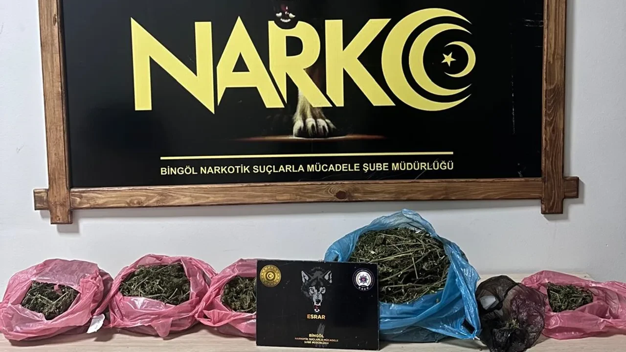 Bingöl'de Uyuşturucu Operasyonu: 3 Tutuklama
