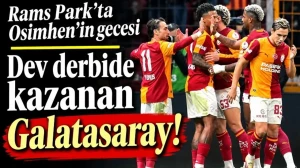 Galatasaray Fenerbahçe Derbisini Kazandı