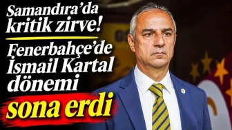 Fenerbahçe'de İsmail Kartal Şoku