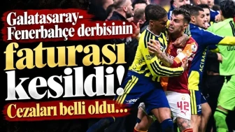 Derbinin Cezaları Açıklandı