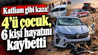 Mardin’de Kahreden Kaza: 4’ü Çocuk 6 Kişi Can Verdi