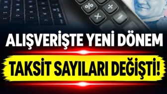 Senetli Satışlarda Taksit Sınırı Dönemi Başladı