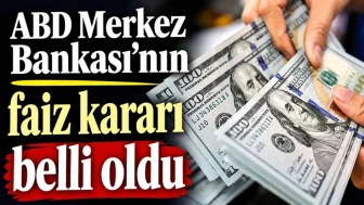 FED Faizi Sabit Bıraktı