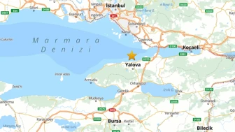 Marmara Denizi'nde Yine Deprem Oldu