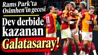 Galatasaray Fenerbahçe Derbisini Kazandı