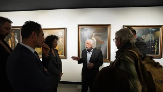 Devrim Erbil ve İsmet Yedikardeş’in “Dostluk ve Barış Sergisi” Beylikdüzü’nde