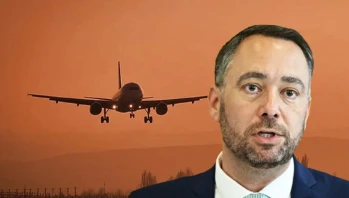 Belçika Dışişleri Bakanı'nın Uçağı Acil İniş Yaptı