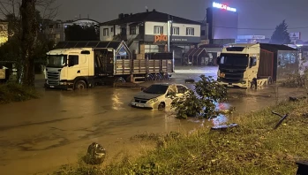 Kocaeli'de Şiddetli Yağış: Dereler Taştı, Evleri Su Bastı