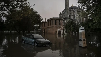 Kağıthane'deki Tarihi Sadabat Cami Sular Altında Kaldı