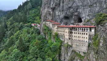 Sümela Manastırı'na Ziyaretçi Akını