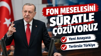 Erdoğan'dan Fon Krizi Mesajı