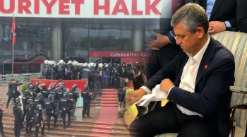 Özgür Özel Tebligatı Böyle Yırtıp Attı