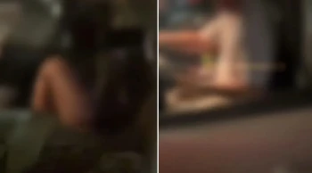 AVM Otoparkında Skandal Görüntü