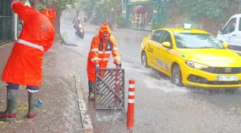 İstanbul'da Sağanak Etkili Oldu
