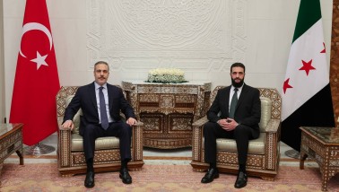 Hakan Fidan Şam’da Colani İle Görüştü: Ziyaretten İlk Kareler