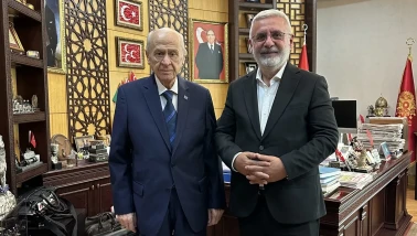 Mehmet Metiner Devlet Bahçeli İle Görüştü