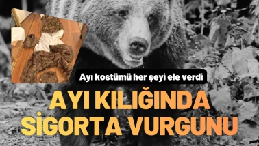 Ayı Kostümünün Altından Dolandırıcılık Çıktı