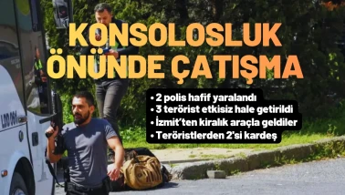 İsrail'in İstanbul Konsolosluğu Önünde Çatışma