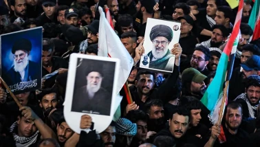 Ali Hamaney İçin Kerbela Kentinde Cenaze Töreni Yapıldı