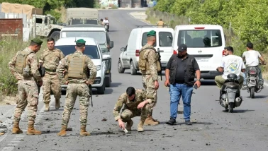 İsrail Ordusu Lübnan'da Kontrol Noktaları Kurdu