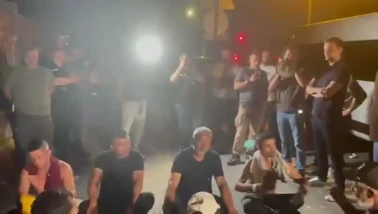 Maden İşçileri Eyleminde 4 Gözaltı