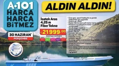 A101 tekneler ne zaman ve hangi şubelere gelecek?