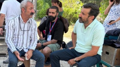 Necip Memili'nin başrolleri arasında yer aldığı "Başkan" filminin çekimlerine Başkan Fatih Mehmet Maçoğlu katıldı